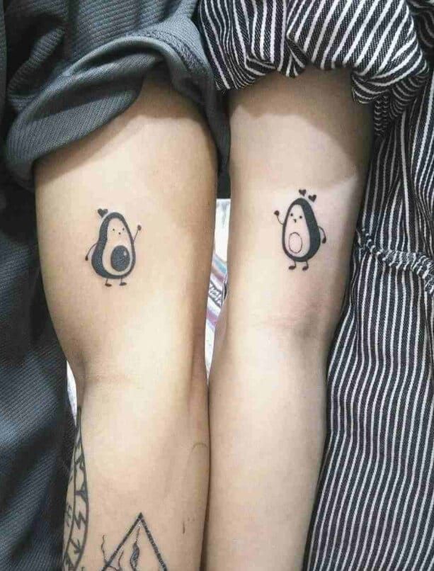Tatuajes de tía y sobrina 55