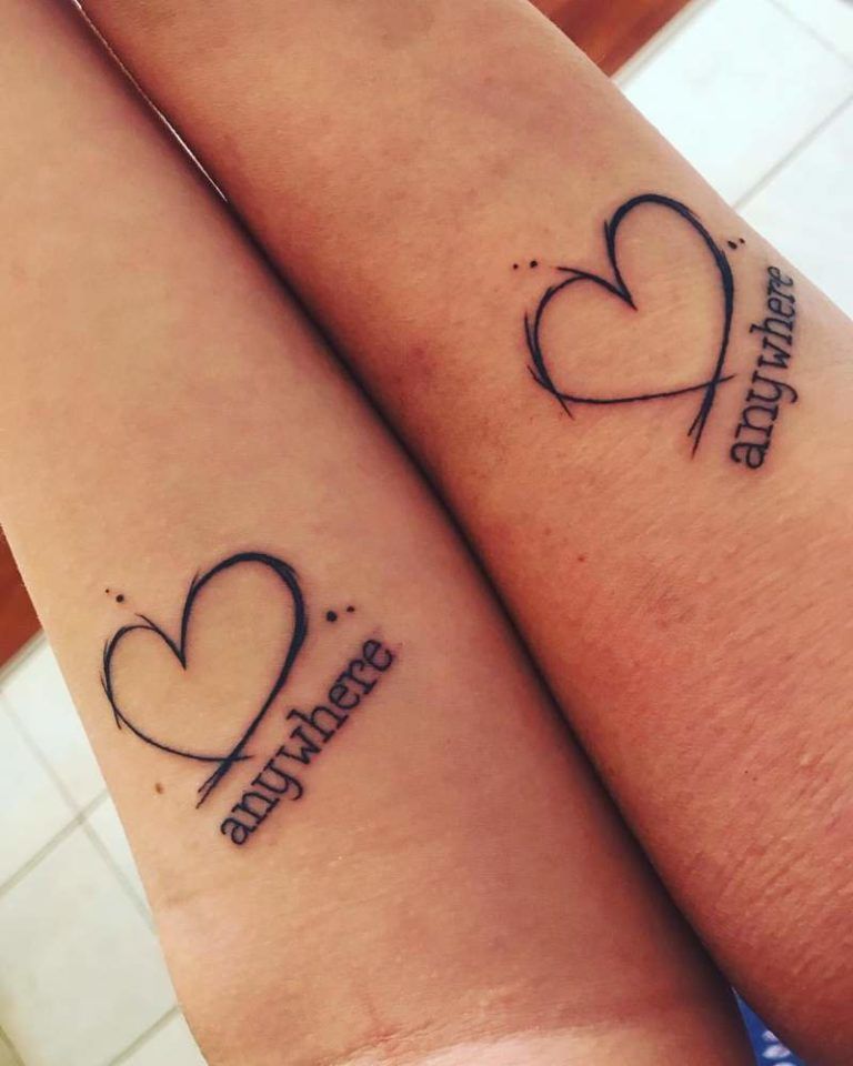 Tatuajes de tía y sobrina 67