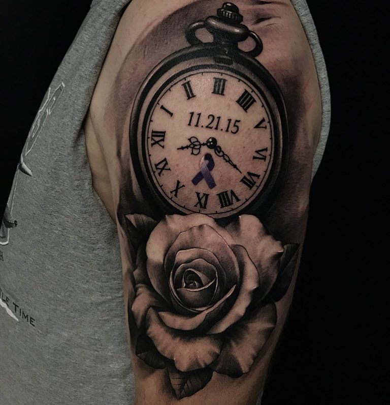 Tatuaje Reloj 86