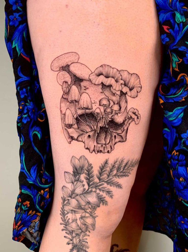 Tatuaje de hongos 109