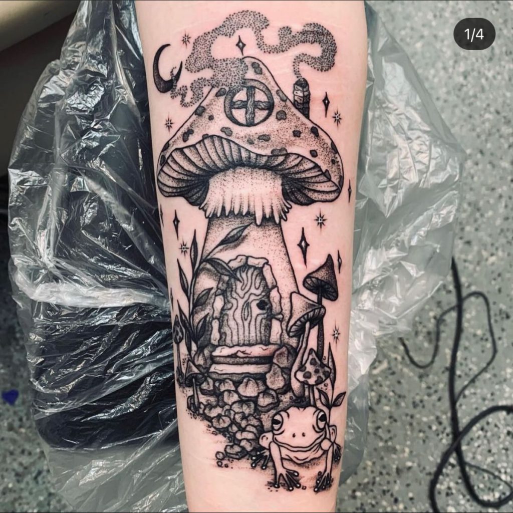 Tatuaje de hongos 144