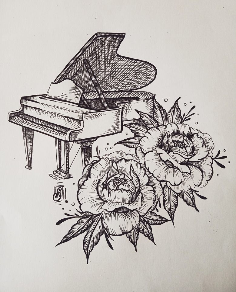 Tatuajes de piano 104