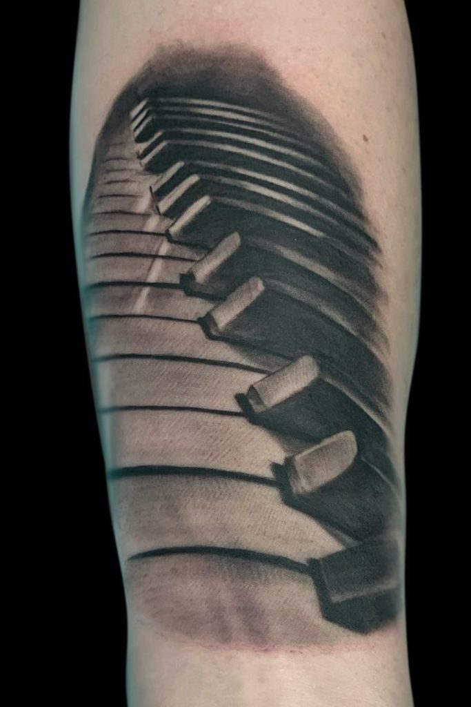 Tatuajes de piano 147