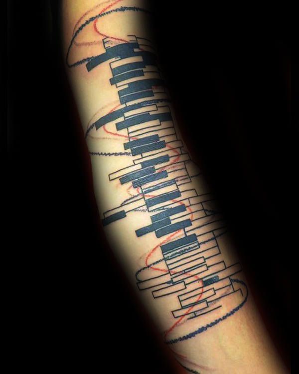 Tatuajes de piano 156
