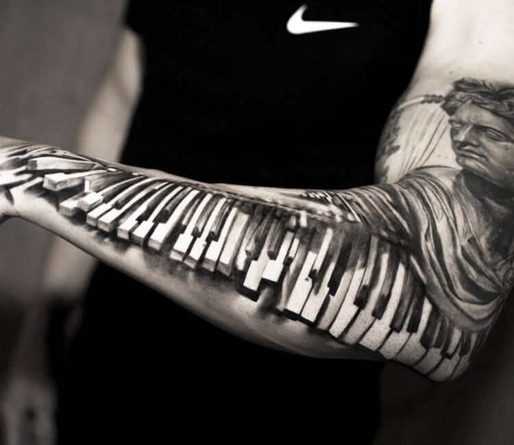 tatuajes de piano 95