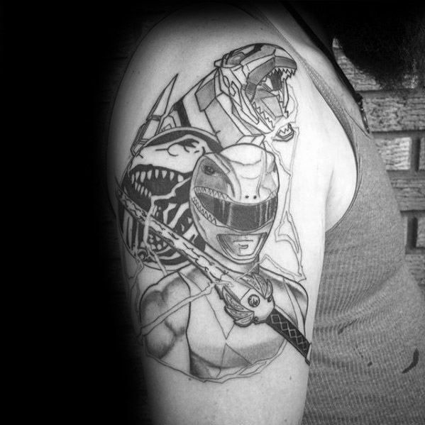 Tatuaje de Power Rangers 51