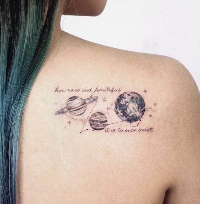 Saturno tatuajes 179