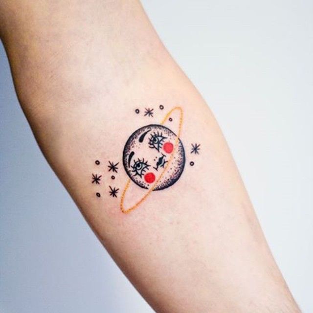 Saturno tatuajes 181