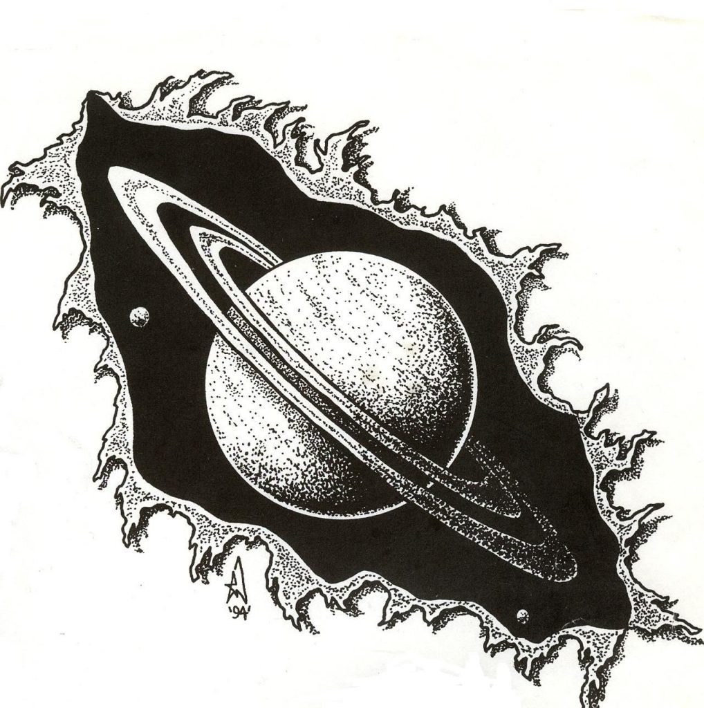Saturno tatuajes 37