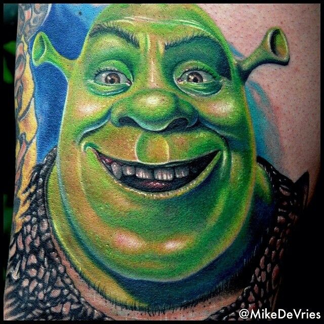 Tatuajes de Shrek 46