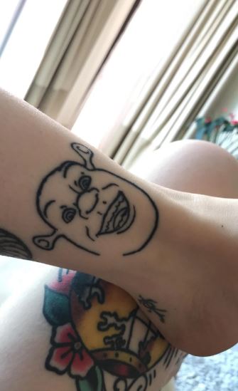 Tatuajes de Shrek 87