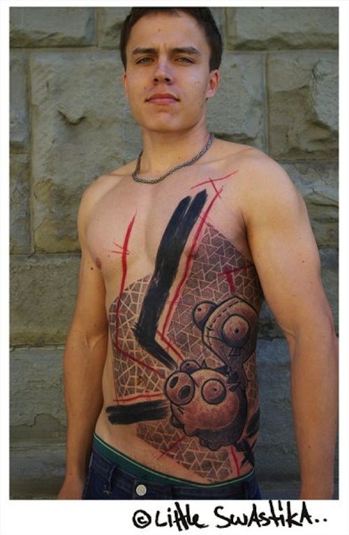 Tatuaje de la esvástica 118
