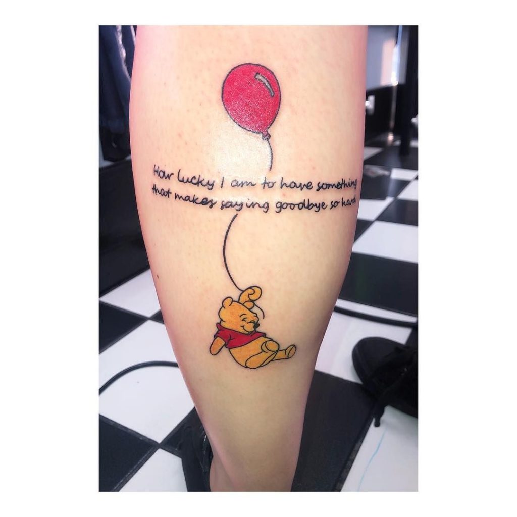 Tatuaje de Winnie the Pooh 105