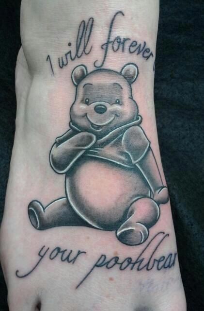 Tatuaje de Winnie the Pooh 120