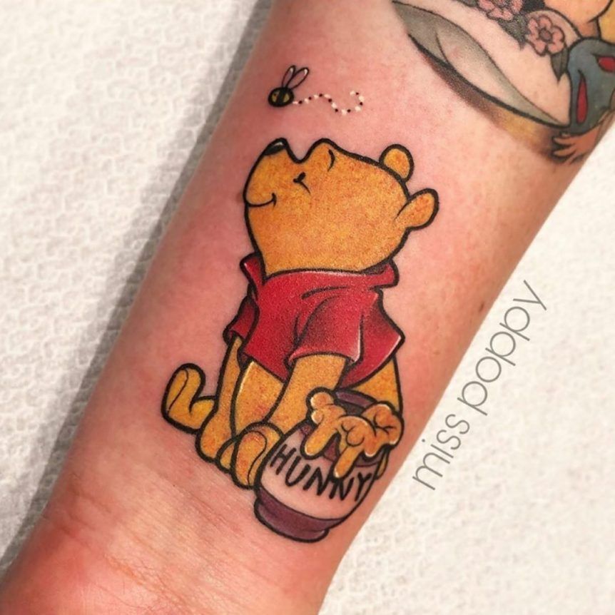 Tatuaje de Winnie the Pooh 127