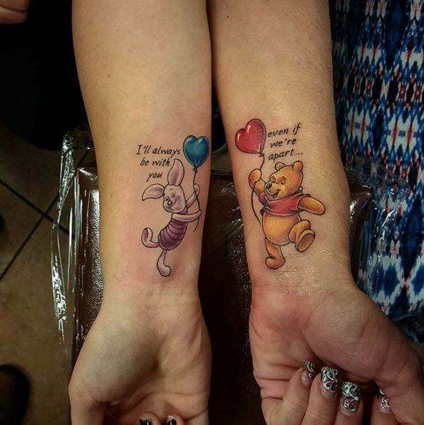 Tatuaje de Winnie the Pooh 150