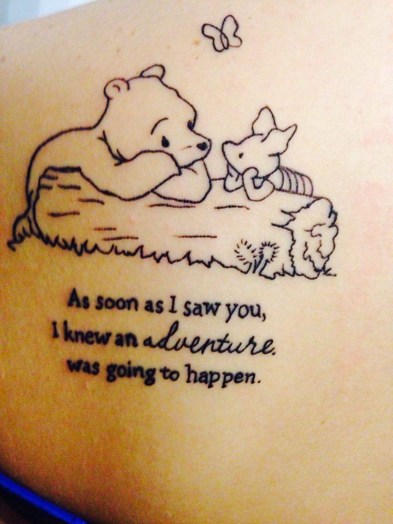 Tatuaje de Winnie the Pooh 160