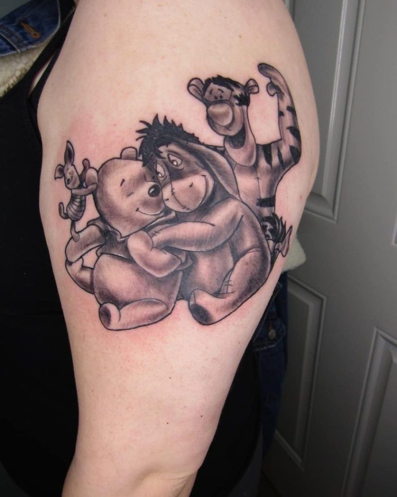 Tatuaje de Winnie the Pooh 164