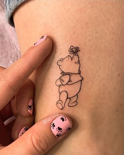 Tatuaje de Winnie the Pooh 177
