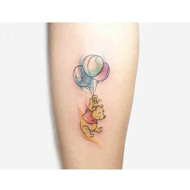 Tatuaje de Winnie the Pooh 3