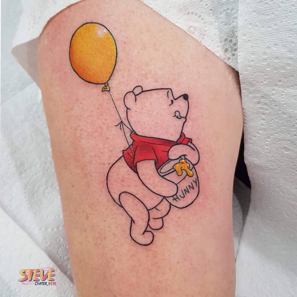 Tatuaje de Winnie the Pooh 37