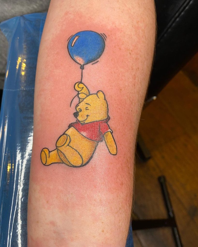 Tatuaje de Winnie the Pooh 4