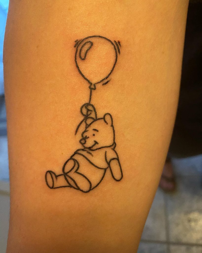 Tatuaje de Winnie the Pooh 47