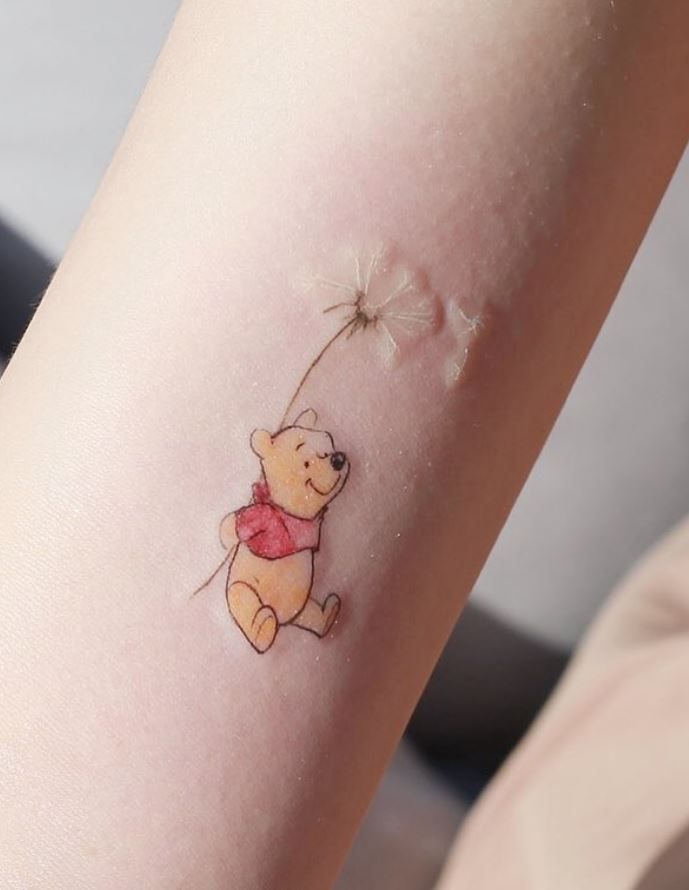 Tatuaje de Winnie the Pooh 49