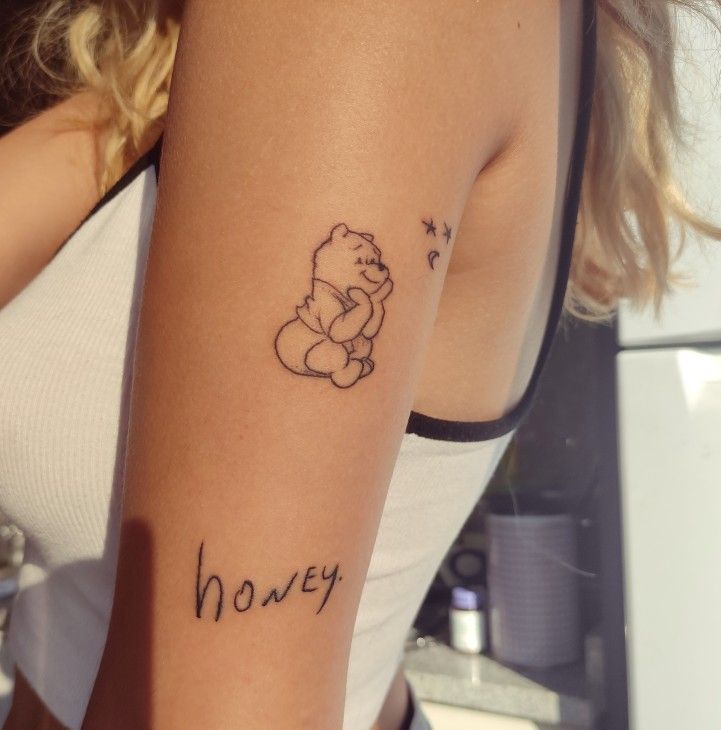 Tatuaje de Winnie the Pooh 57