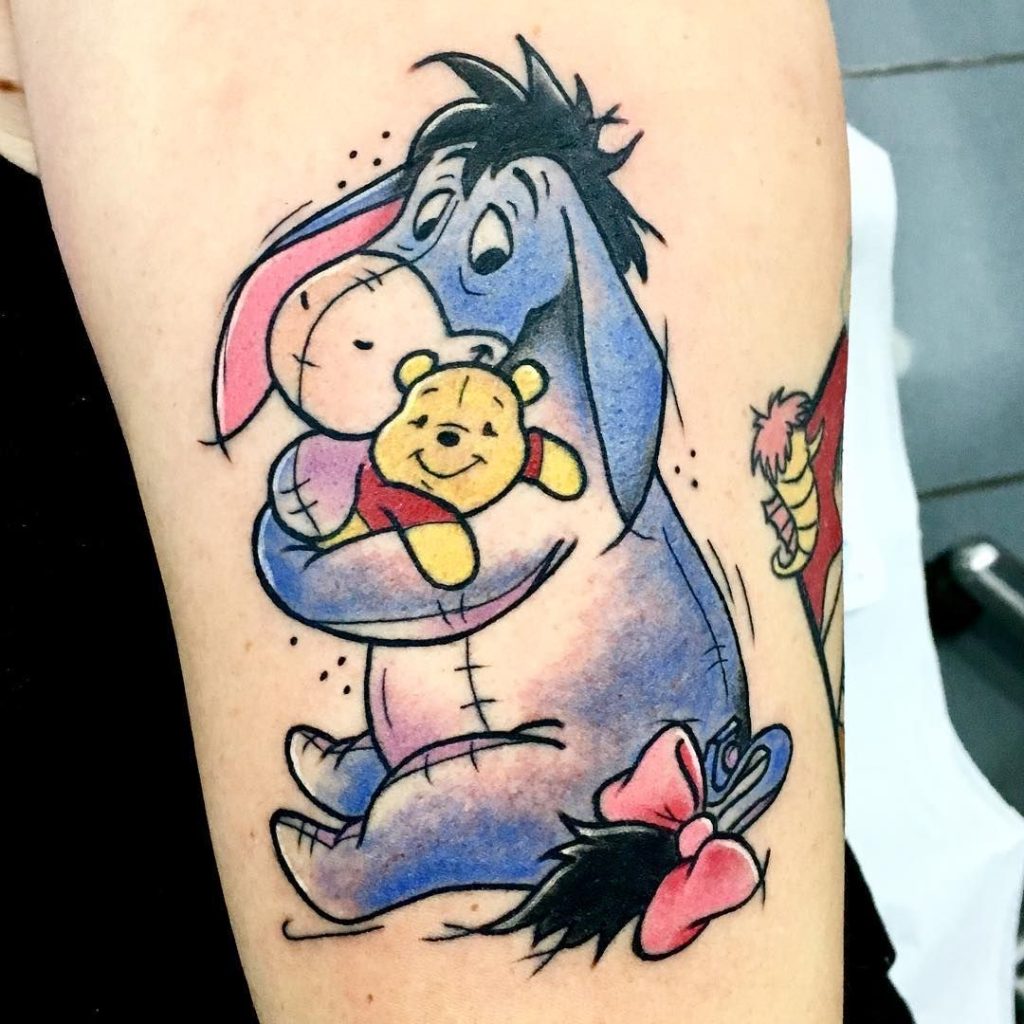 Tatuaje de Winnie the Pooh 84