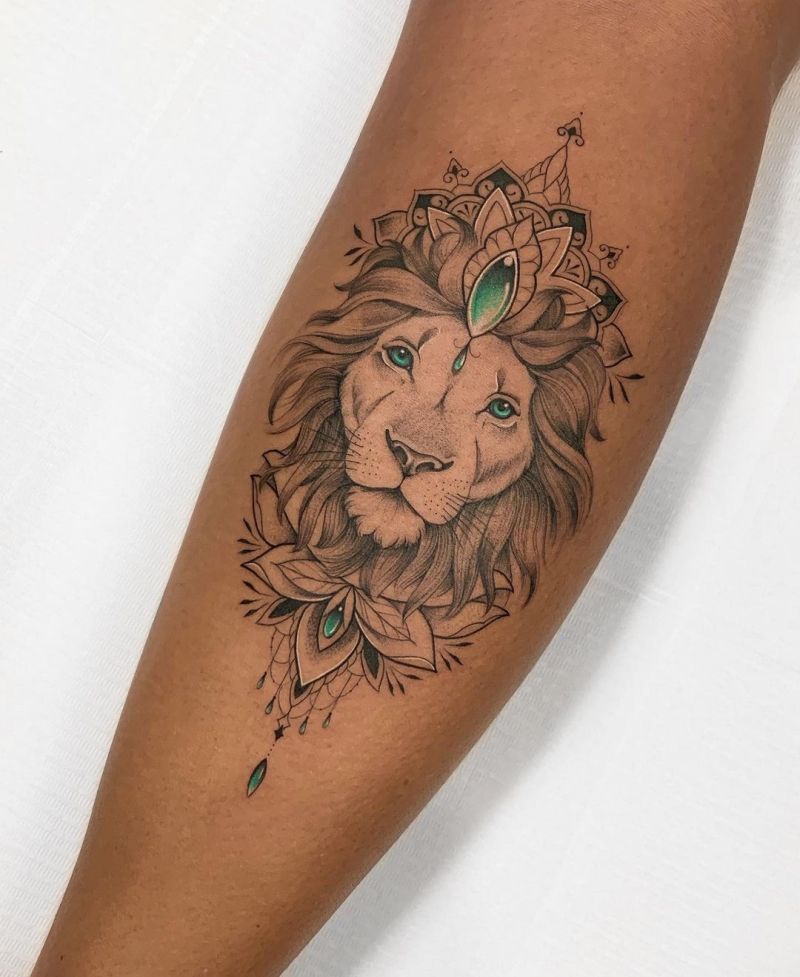 tatuaje de leona 19