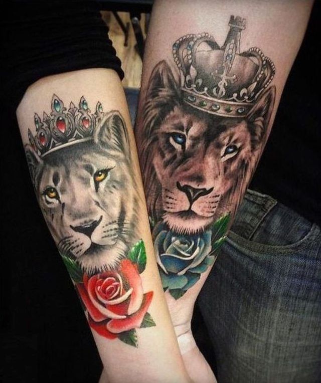 tatuaje de leona 197