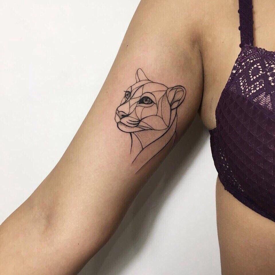 tatuaje de leona 2