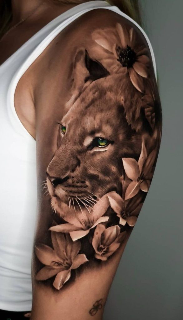 tatuaje de leona 210
