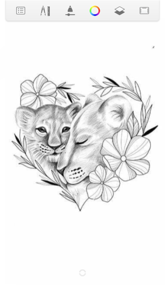 Tatuaje de leona 6
