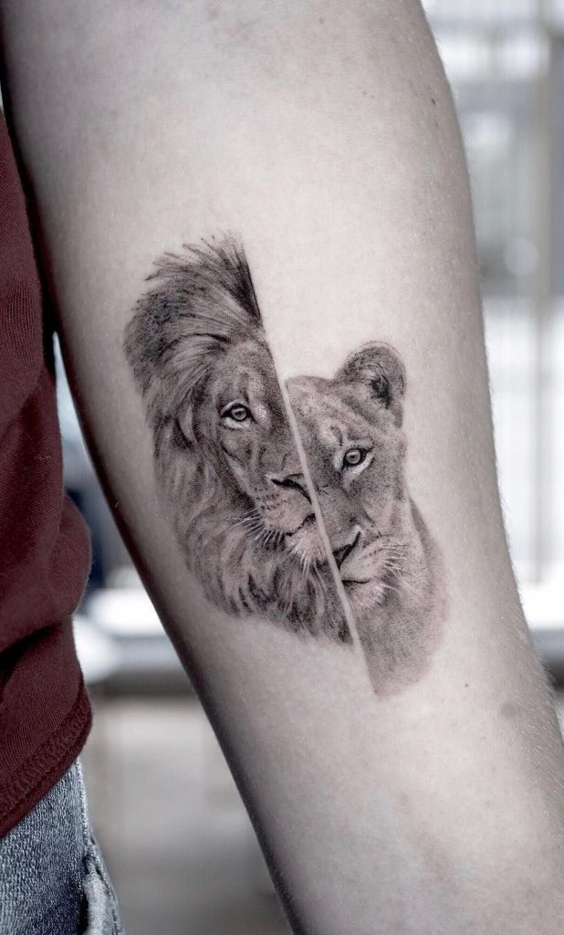 tatuaje de leona 76