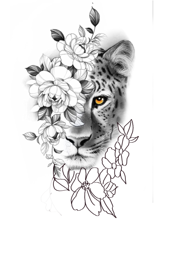 tatuaje de leona 8