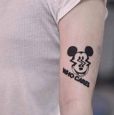 tatuaje de ratón 11