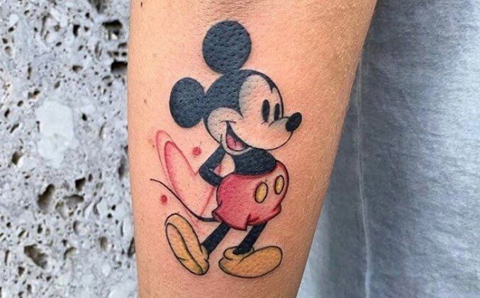 tatuaje de ratón 34
