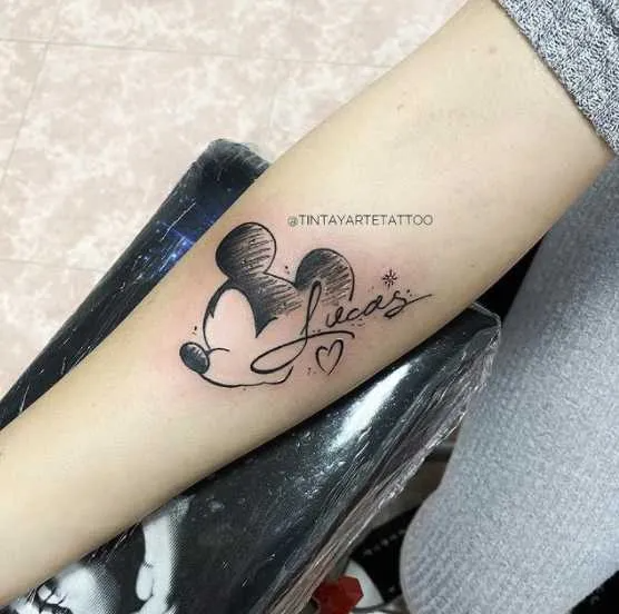tatuaje de ratón 5
