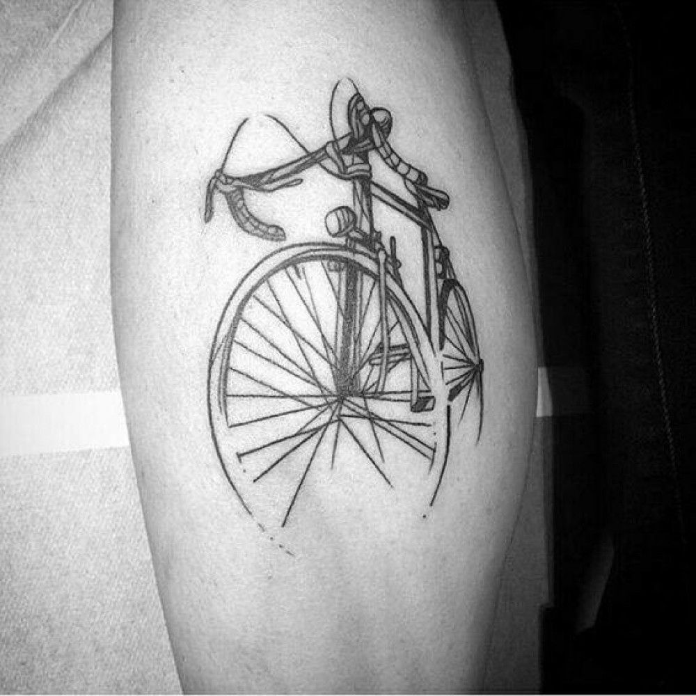 Tatuajes de bicicletas 100