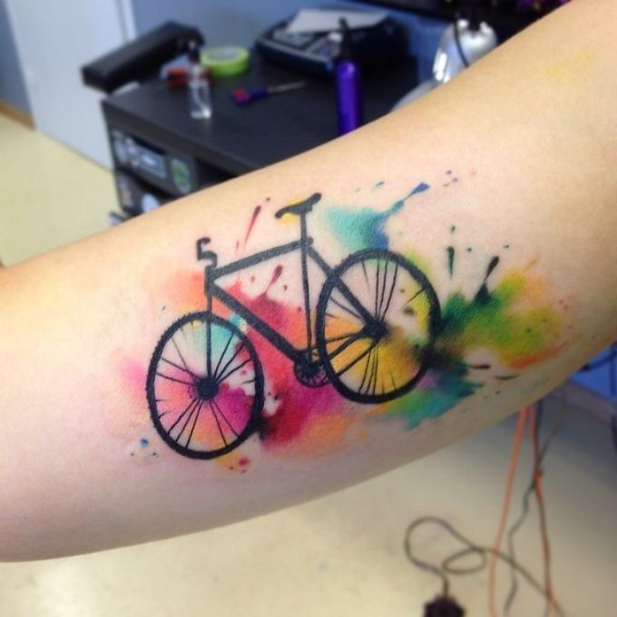 tatuajes de bicicletas 12