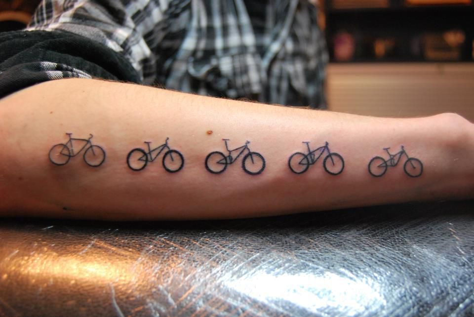Tatuajes de bicicletas 57