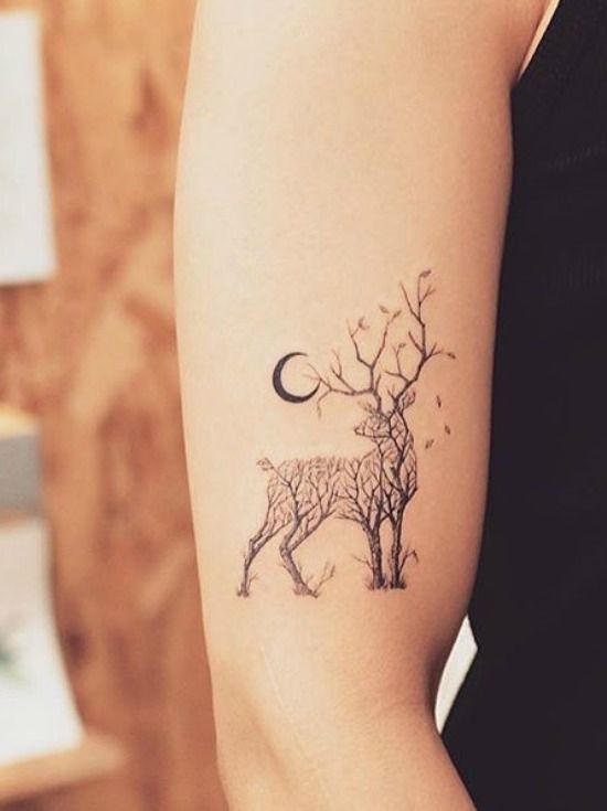 Tatuaje de ciervo 111