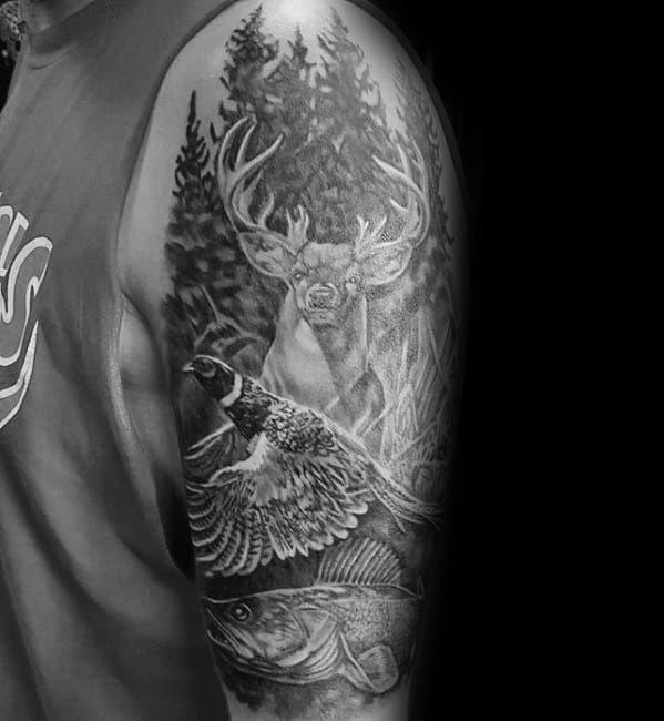 Tatuaje de ciervo 114