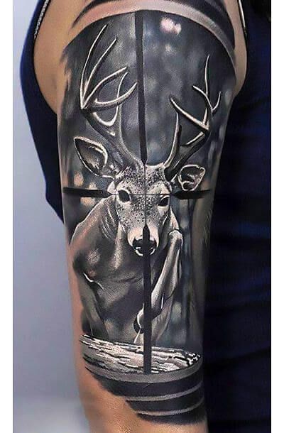 Tatuaje de ciervo 131
