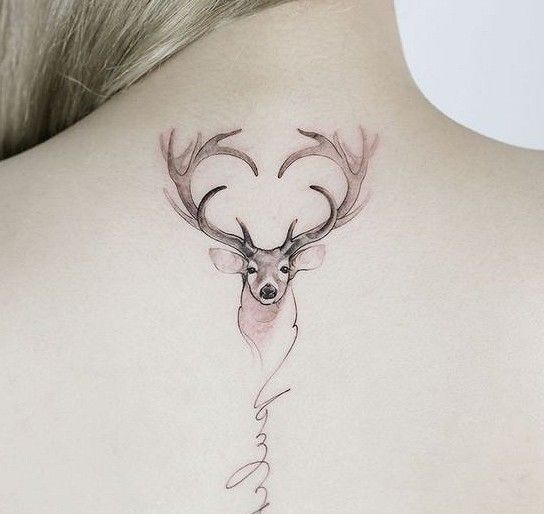 Tatuaje de ciervo 14