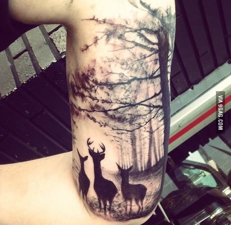 Tatuaje de ciervo 140