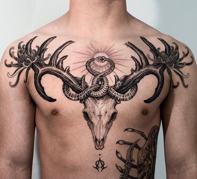 Tatuaje de ciervo 171