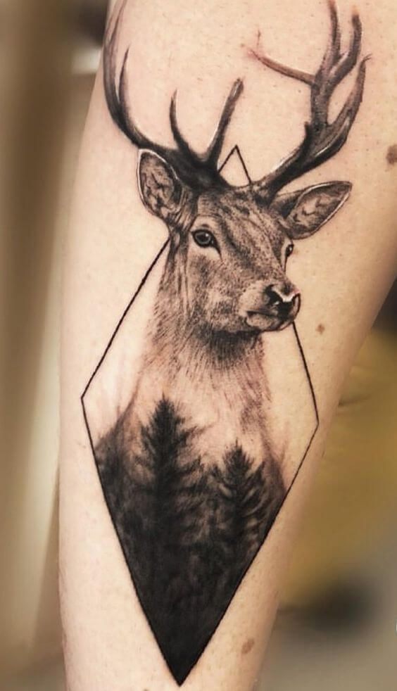 Tatuaje de ciervo 184
